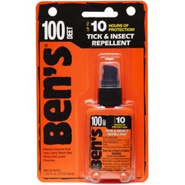 Insect Repellent, 100% Deet, 1.25-oz. Pump Spray