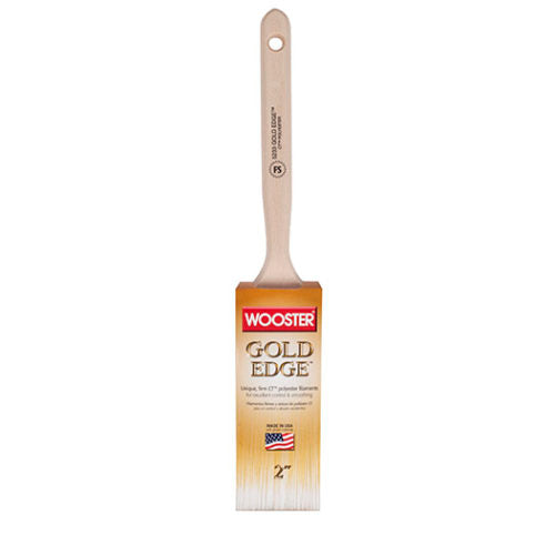Wooster Brush 2 in. Gold Edge Polyester Flat Trim Brush (2