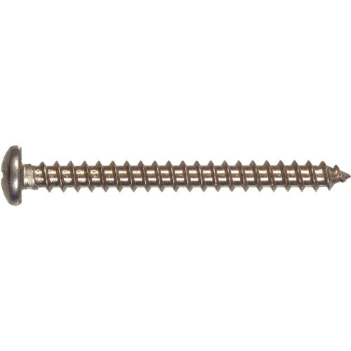 Hillman Group Stainless Pan-Head Phillips Sheet Metal Screws