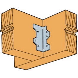 L-Angle Connector, 16-Ga. Steel, 5-In.