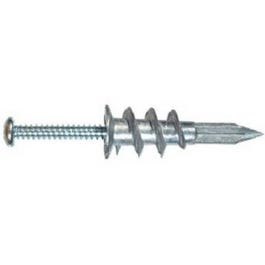 EZ Wall Anchor, Zinc,  #8 x 1-1/4-In., 10-Pk.