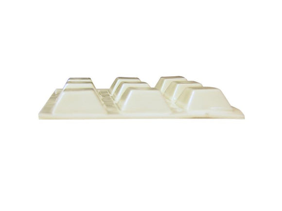 Shepherd Hardware 1/2-Inch SurfaceGard White Adhesive Bumper Pads, 9-Count (1/2