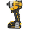 Dewalt ATOMIC™ 20V MAX* Brushless Cordless Compact 1/4 in. Impact Driver Kit