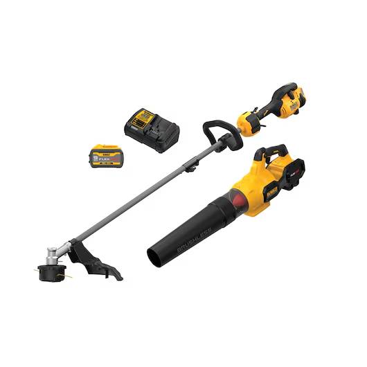 Dewalt DCKO266X1 60V MAX* Brushless Cordless Attachment Capable String Trimmer and Blower Combo Kit