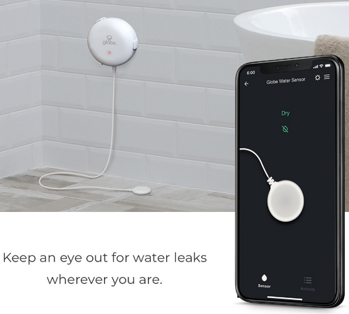 Globe Electric Smart Water Leak Sensor