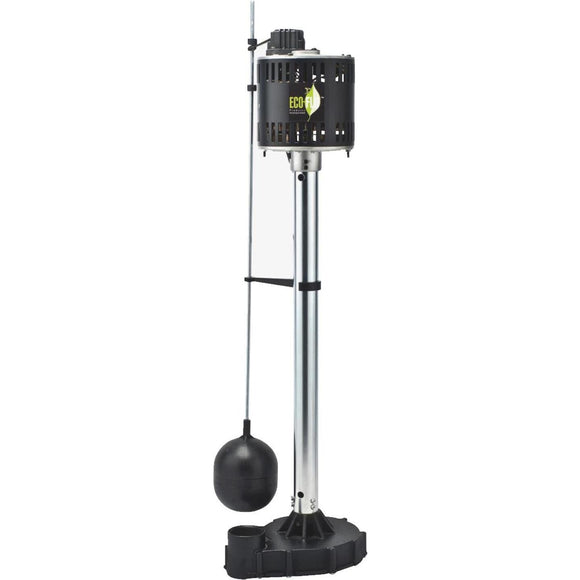 ECO-FLO 1/2-HP Cast Iron Pedestal Sump Pump