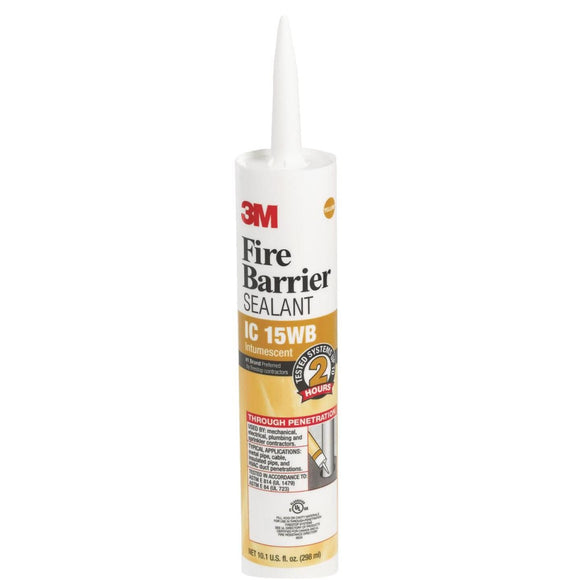 3M 10.1 Oz. 2 Hour Fire Barrier Sealant, Yellow