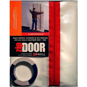 Zipwall ZDC Commercial Doorway Zipdoor ~ 4' x 8'