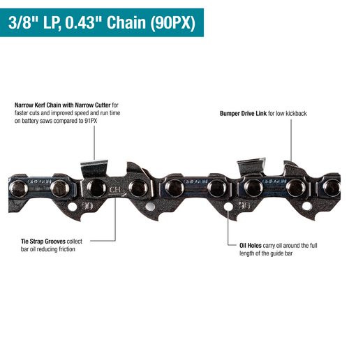 Makita 36V (18V X2) LXT® Brushless 14 Chain Saw Kit (5.0Ah)