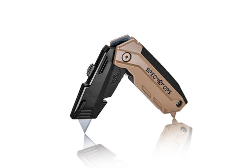 Spec Ops Retractable-Blade Folding Utility Knife