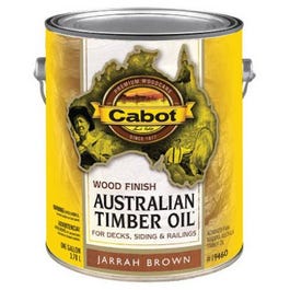 Australian Timber Oil Wood Finish, Jarrah Brown, 1-Gal.