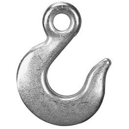 Eye Slip Hook, Zinc-Plated, 1/2-In.