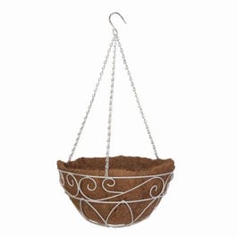 French Country Hanging Basket, 14-In.