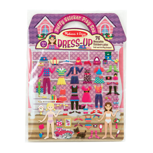 Melissa & Doug Puffy Sticker Activity Book - Dress-Up