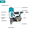 Makita AN613 15° Siding Coil Nailer