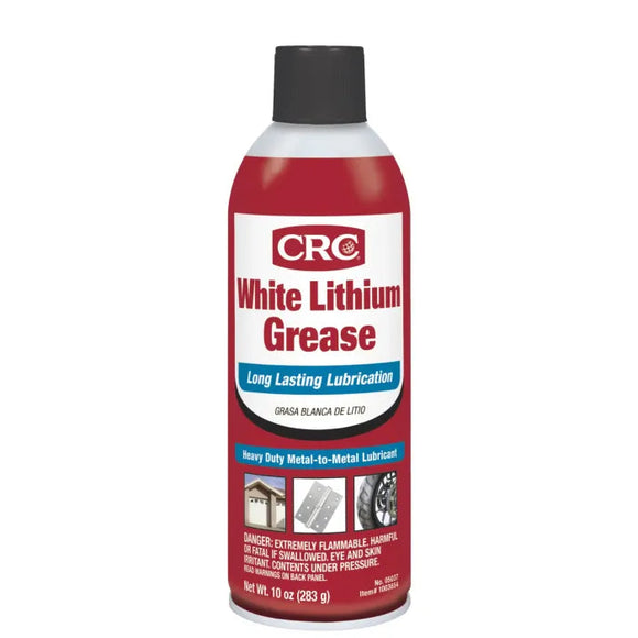CRC Industries  White Lithium Grease, 10 Wt Oz (10 oz.)