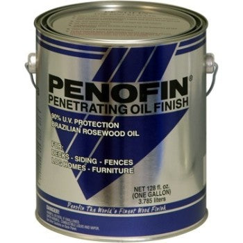Penofin F3ETRGA Premium Blue Label Penetrating Oil Finish, Redwood ~ Gallon