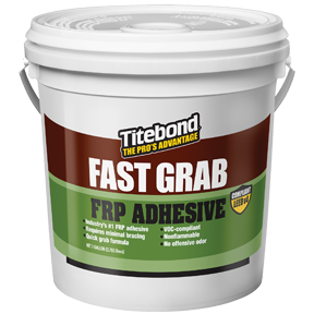 Titebond GREENchoice Fast Grab FRP Construction Adhesive 1 Gallon Brown
