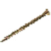 Grip-Rite #8 x 1-1/4 In. Flat Head Star Gold Construction Wood Screw (207 Ct., 1 Lb.)