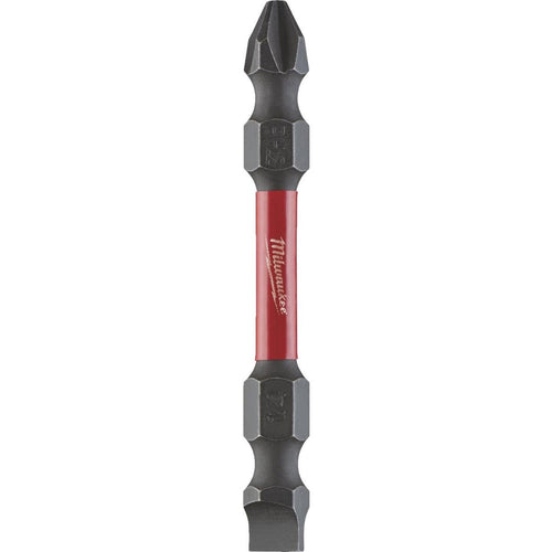 Milwaukee Shockwave #2 Phillips and 1/4 In. Slotted Power Double-End Screwdriver Bit