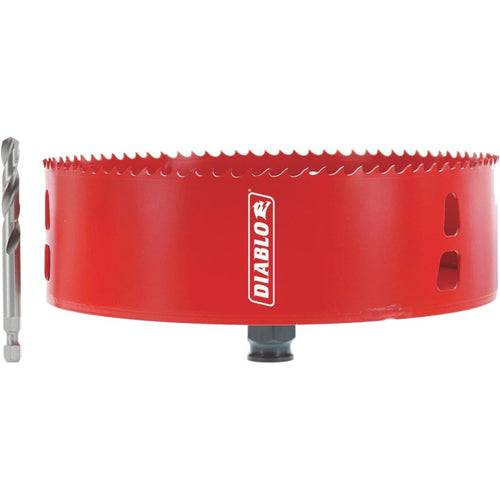 Diablo 6-3/8 In. Recessed Lighted Hole Saw w/Pilot