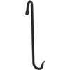 Panacea 8 In. Black Powder-Coated Wrought Iron S-Hook Plant Hanger