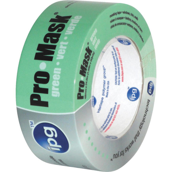 IPG ProMask Green 1.88 In. x 60 Yd. Professional Green Painter's Grade Masking Tape