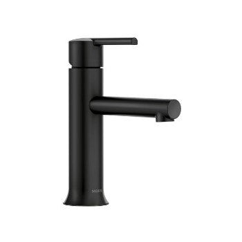 Moen 84770BL Moen Arlys One-Handle Low Arc Bathroom Faucet -Matte Black
