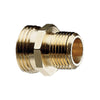 Gilmour Heavy Duty Model Double Male Connector 1/2-in. NPT x 3/4-in. NH (1/2-in. NPT x 3/4-in. NH)