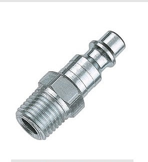 Tru-Flate MNPT Steel Industrial Plug (3/8