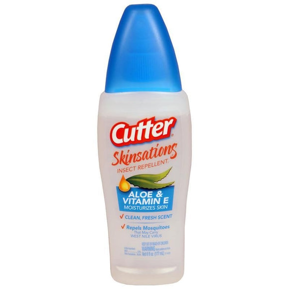 Cutter Skinsations Insect Repellent Pump Spray (6 oz)