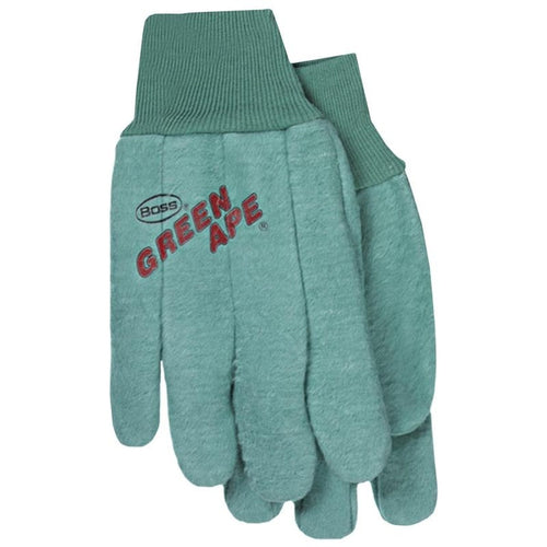 Boss Green Ape Chore Glove With Flexible Knit Wrist (Green Large)
